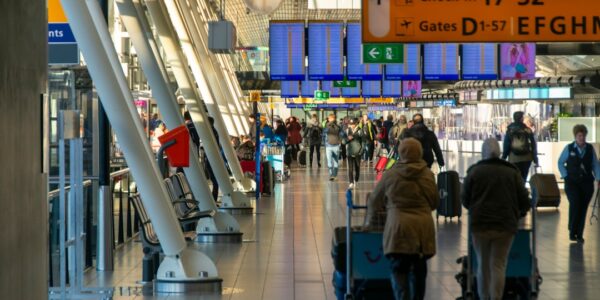 Photo Busy airport