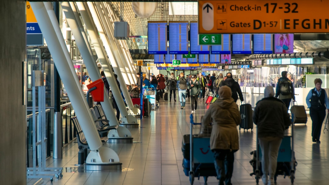 Photo Busy airport